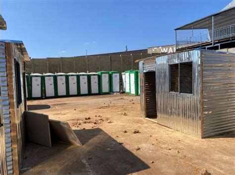 inhumane metal shacks for housing|Joburg builds shacks for victims .